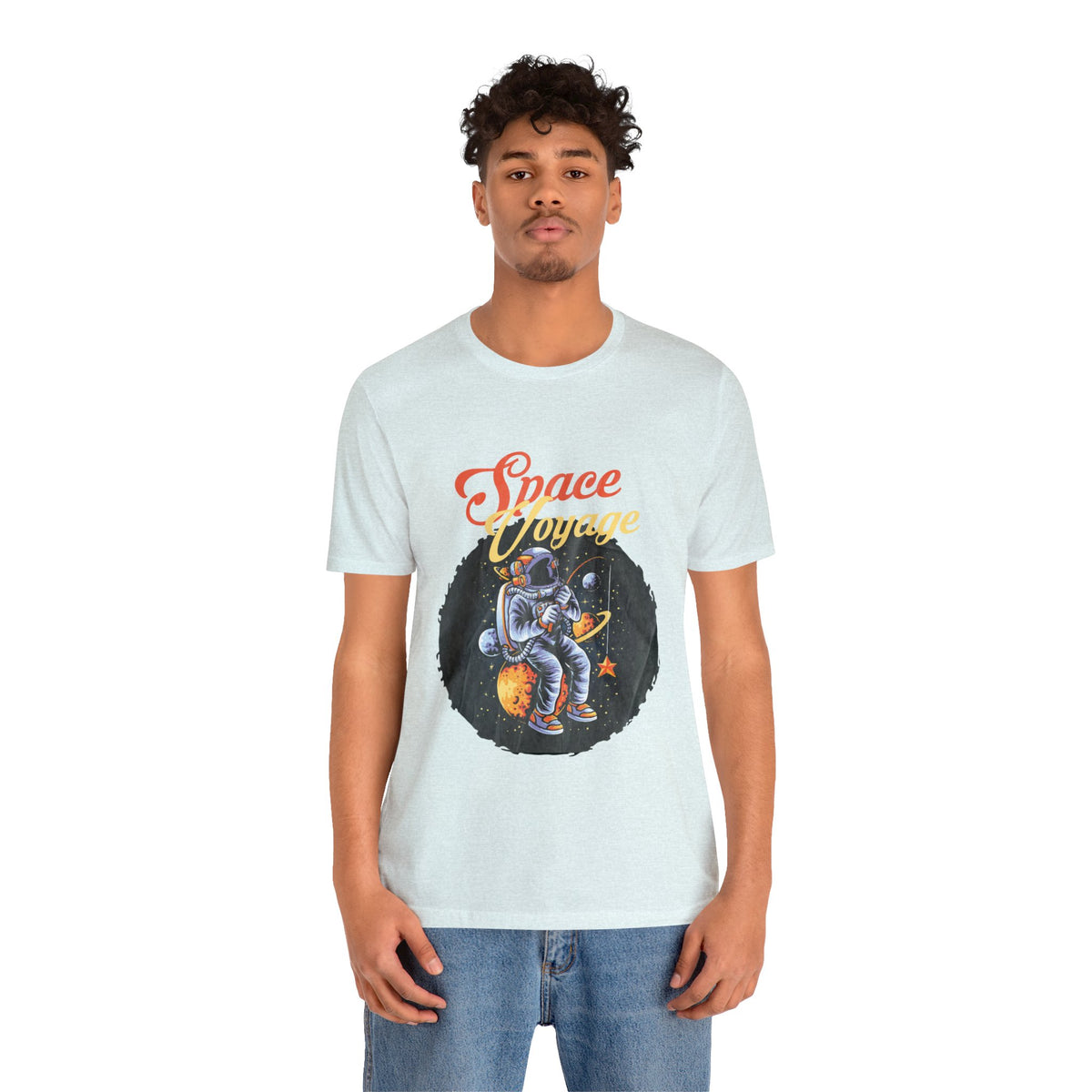 Space Voyage Unisex Jersey Short Sleeve Tee