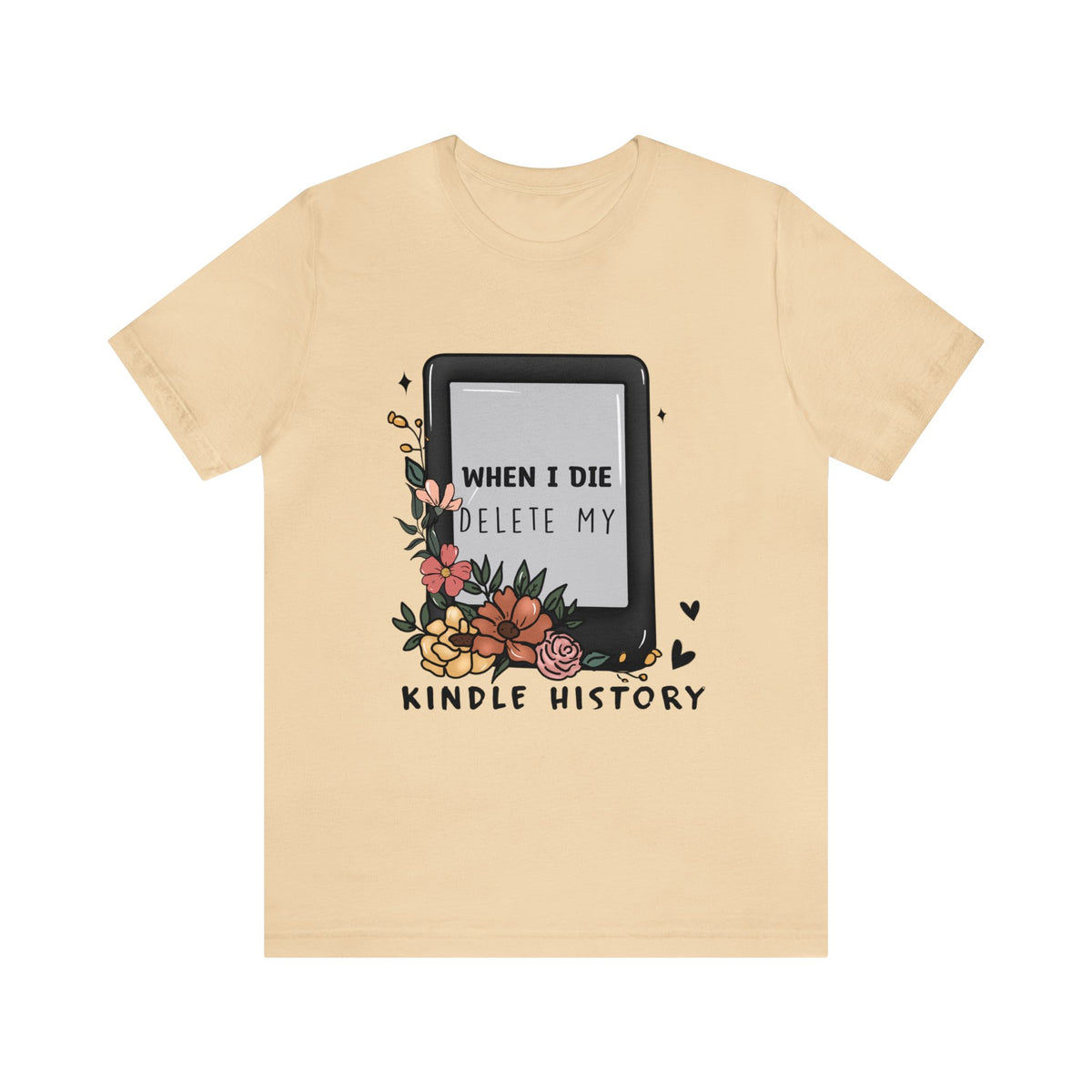 Kindle History Unisex Jersey Short Sleeve Tee