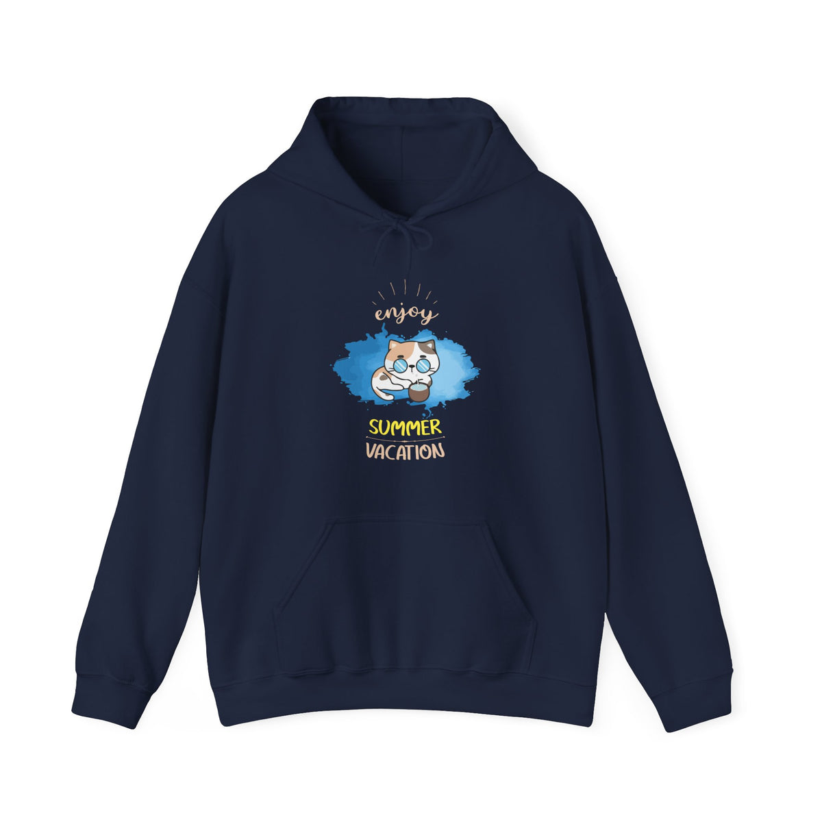 Enjoy Summer Vacation Unisex Hooded Sweatshirt