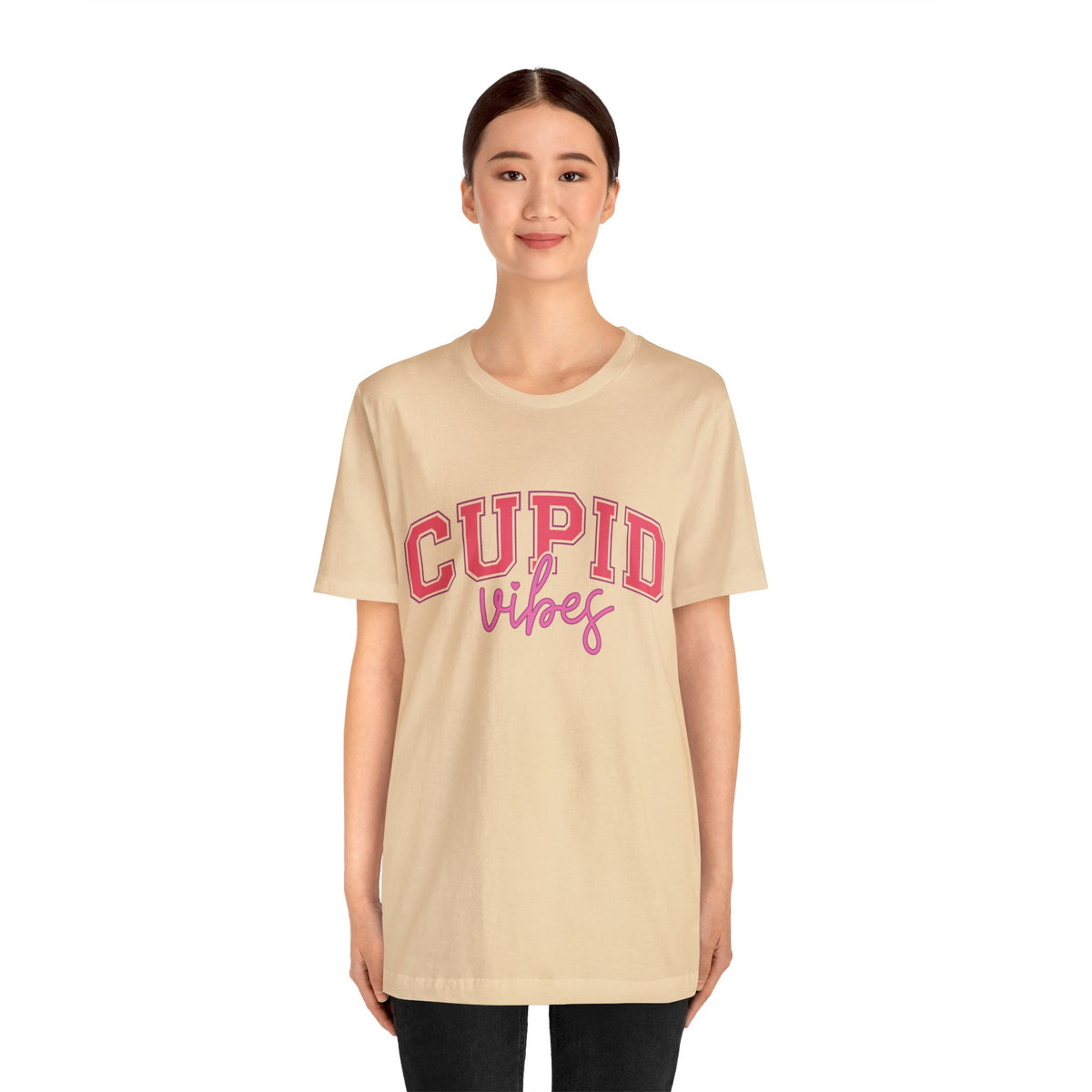 Cupid Vibes Unisex Jersey Short Sleeve Tee