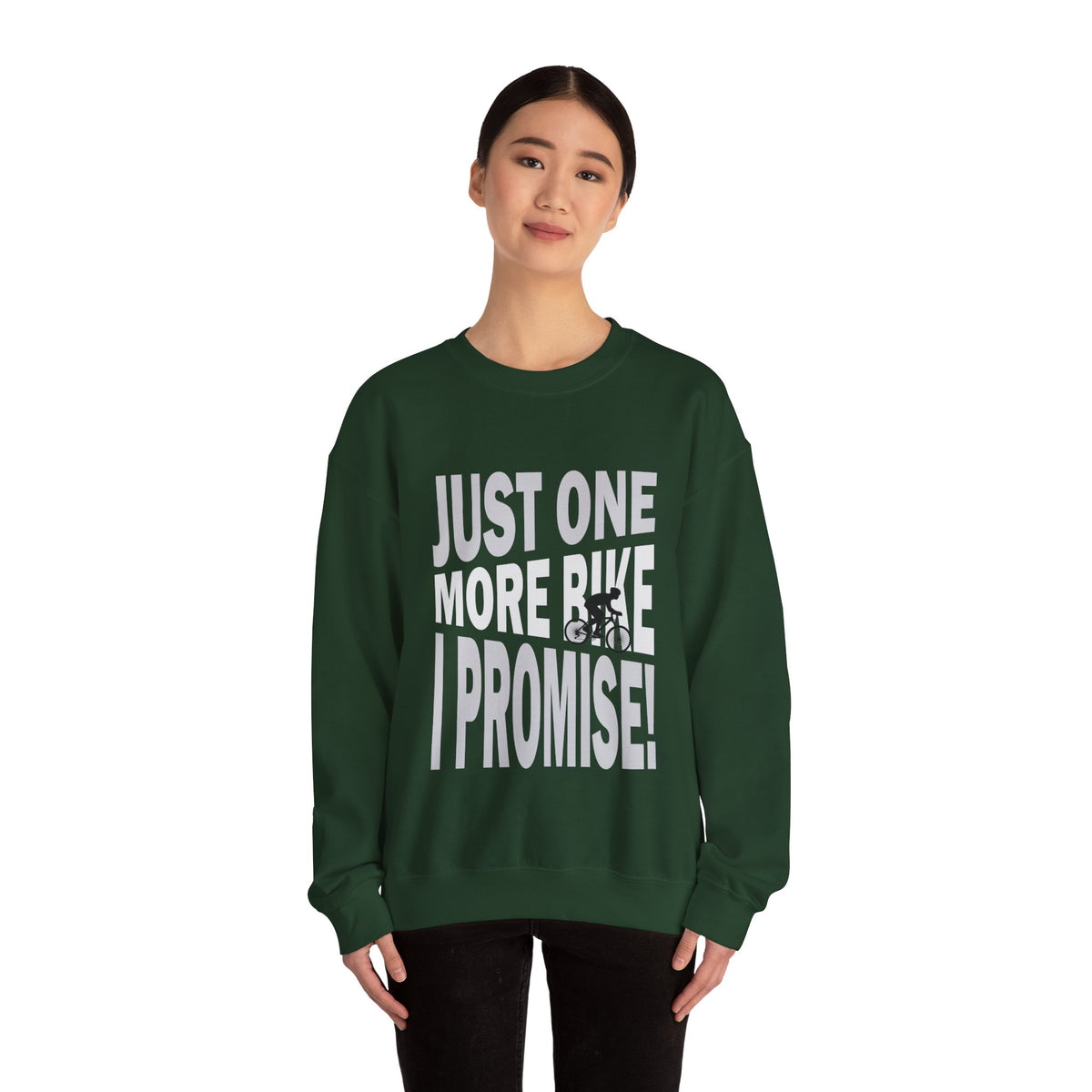 Just One More Bike Heavy Blend™ Crewneck Sweatshirt