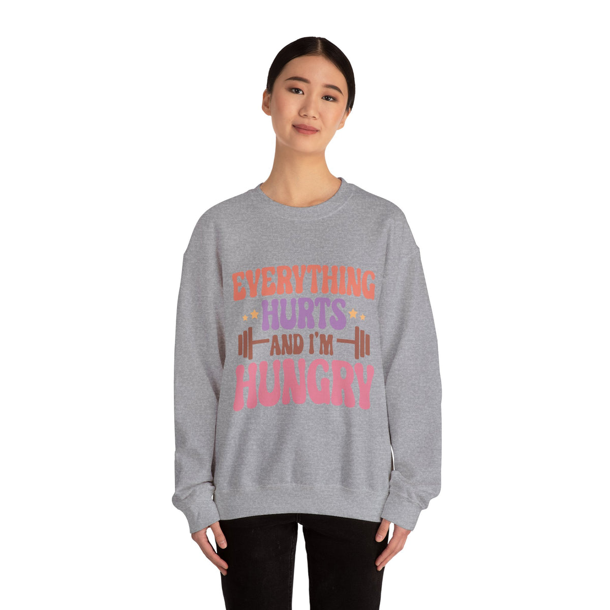 Everything Hurts Unisex Heavy Blend™ Crewneck Sweatshirt