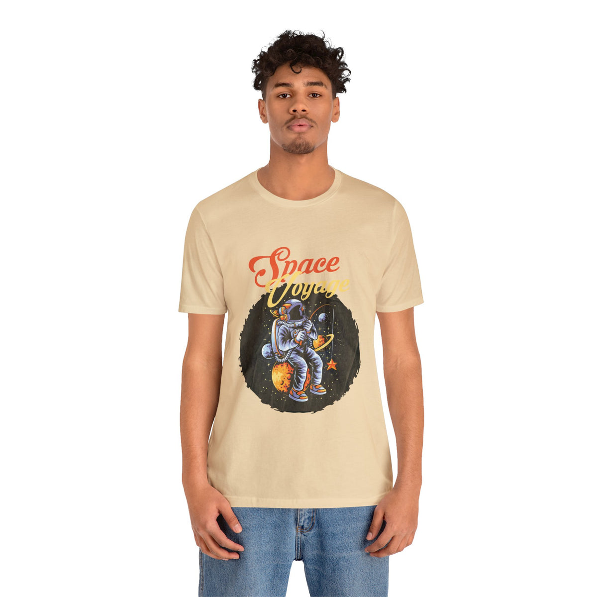 Space Voyage Unisex Jersey Short Sleeve Tee