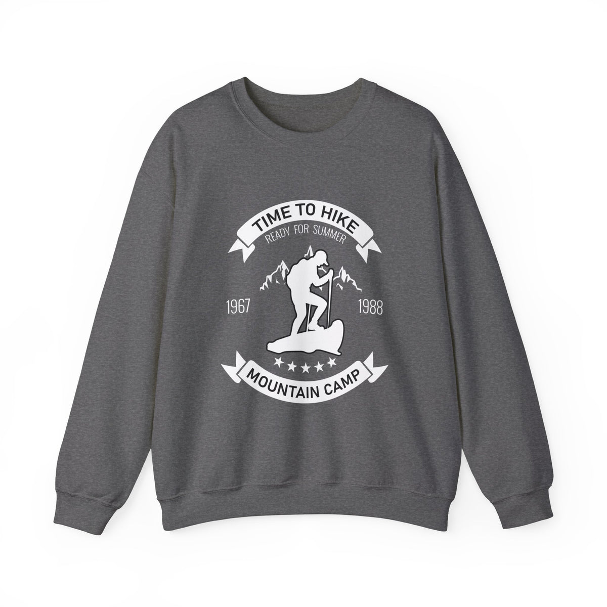 Time To Camp Heavy Blend™ Crewneck Sweatshirt