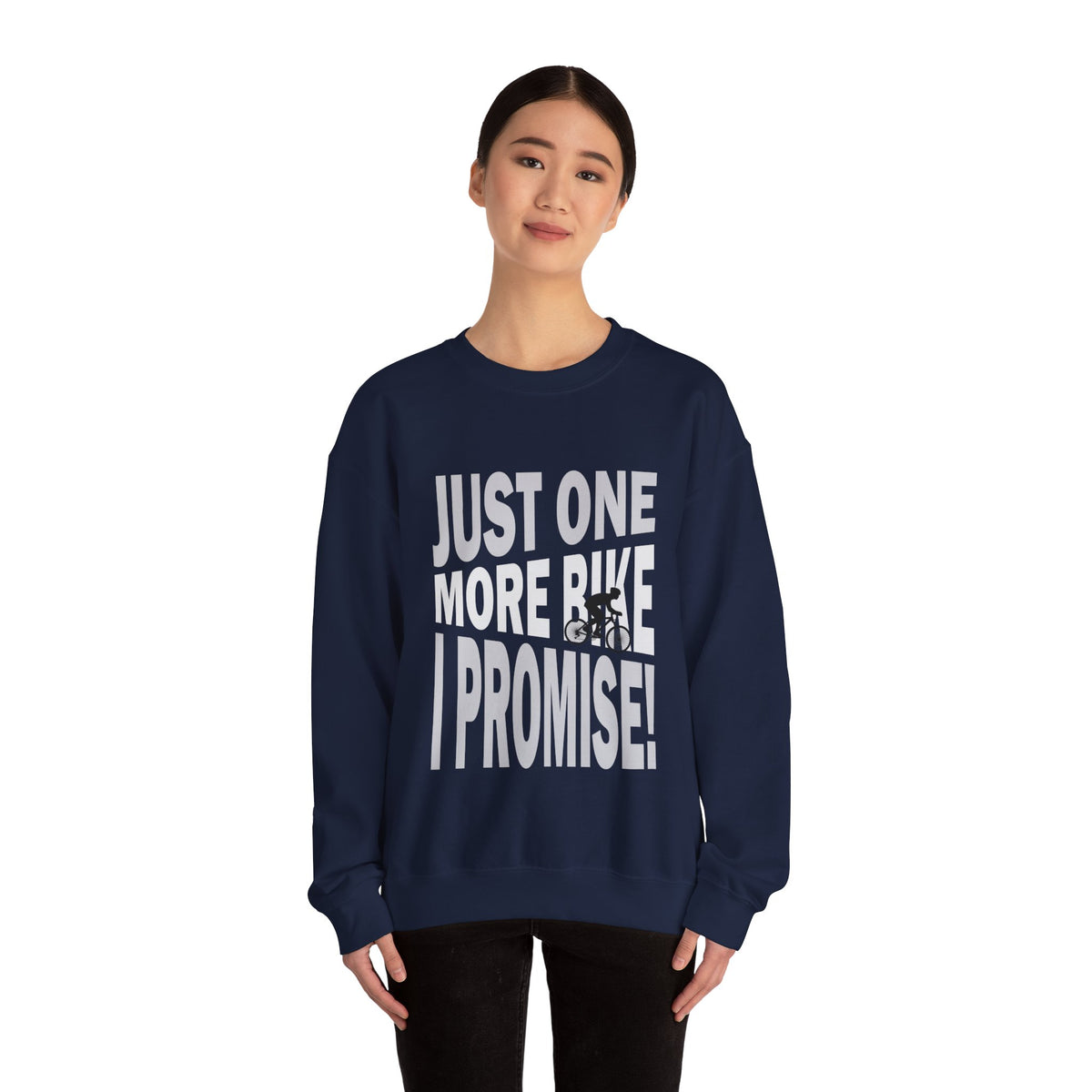 Just One More Bike Heavy Blend™ Crewneck Sweatshirt