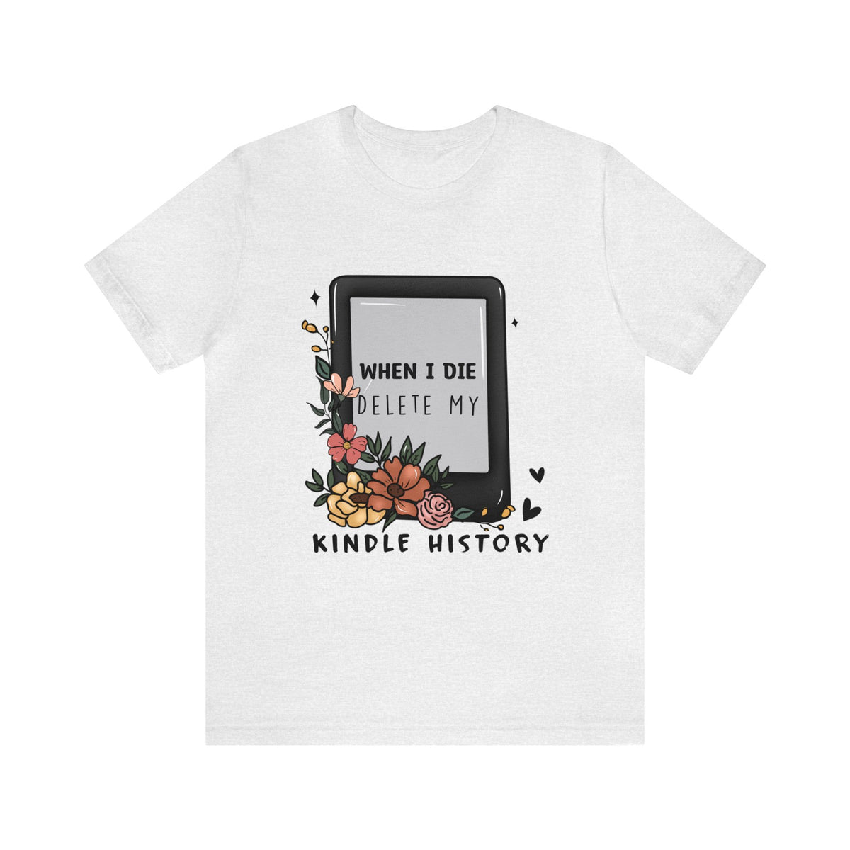 Kindle History Unisex Jersey Short Sleeve Tee