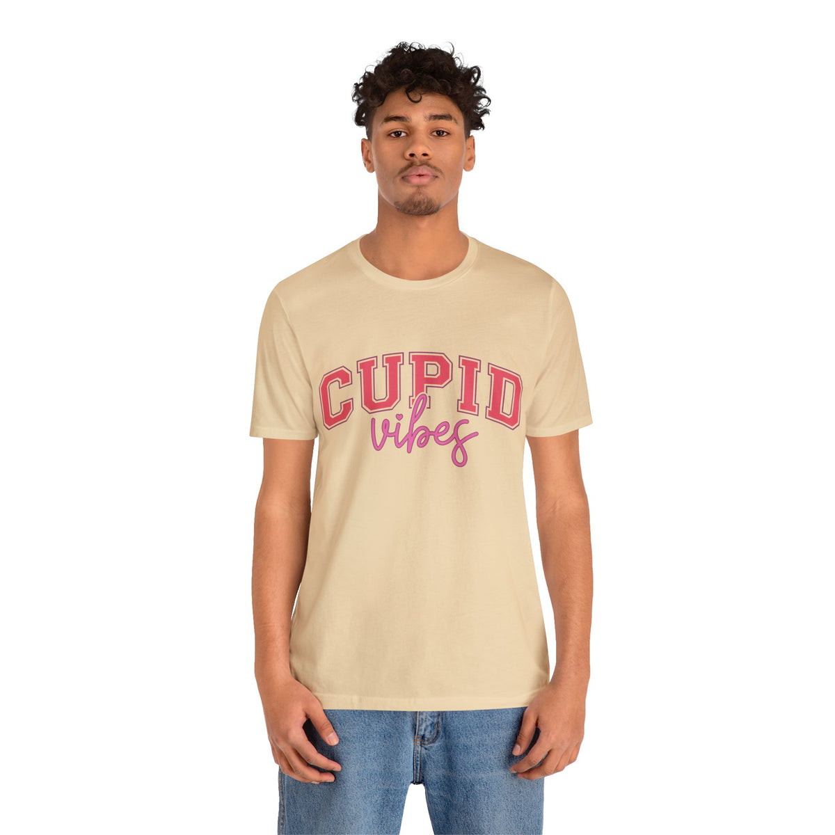 Cupid Vibes Unisex Jersey Short Sleeve Tee