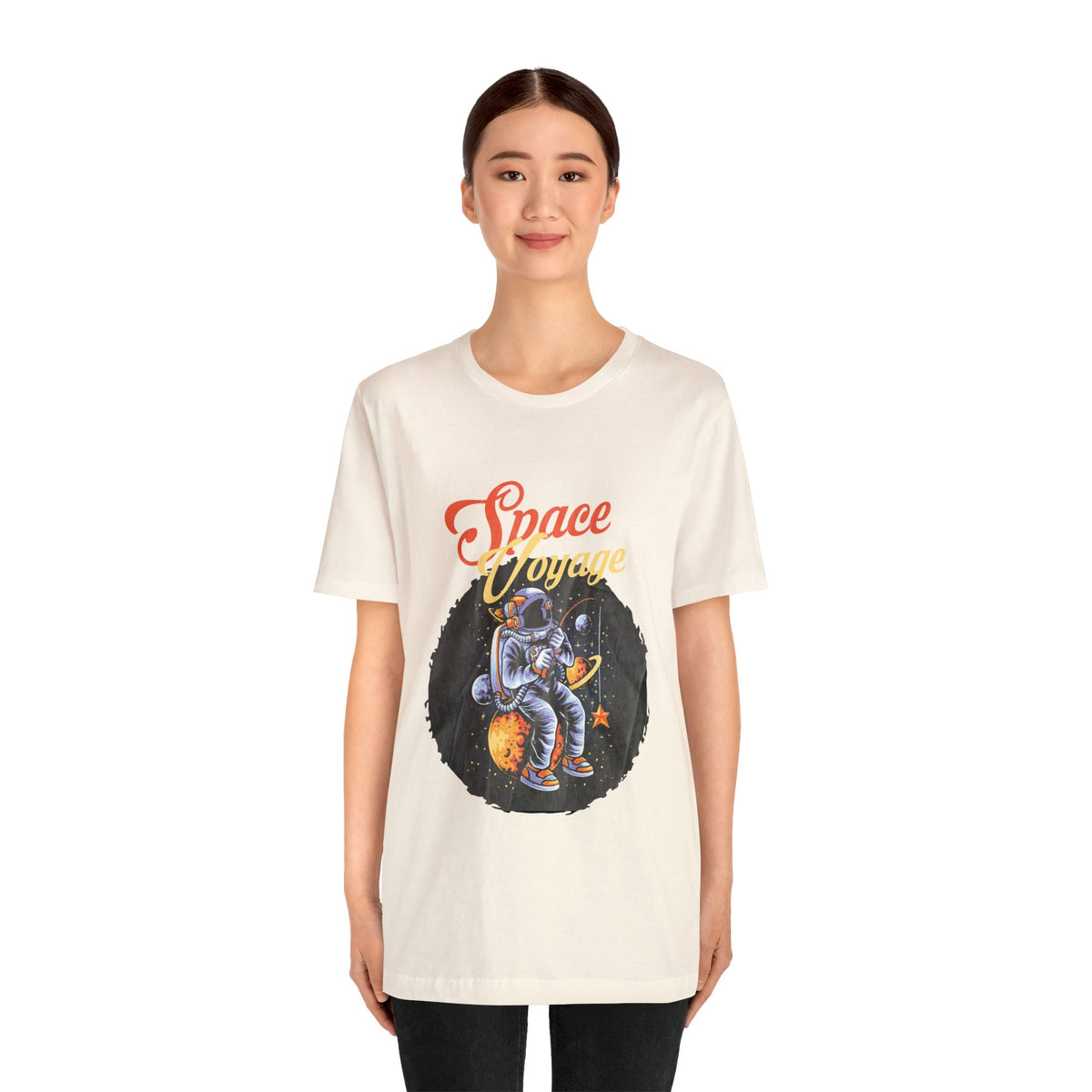 Space Voyage Unisex Jersey Short Sleeve Tee