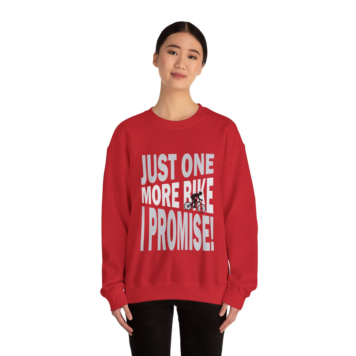 Just One More Bike Heavy Blend™ Crewneck Sweatshirt