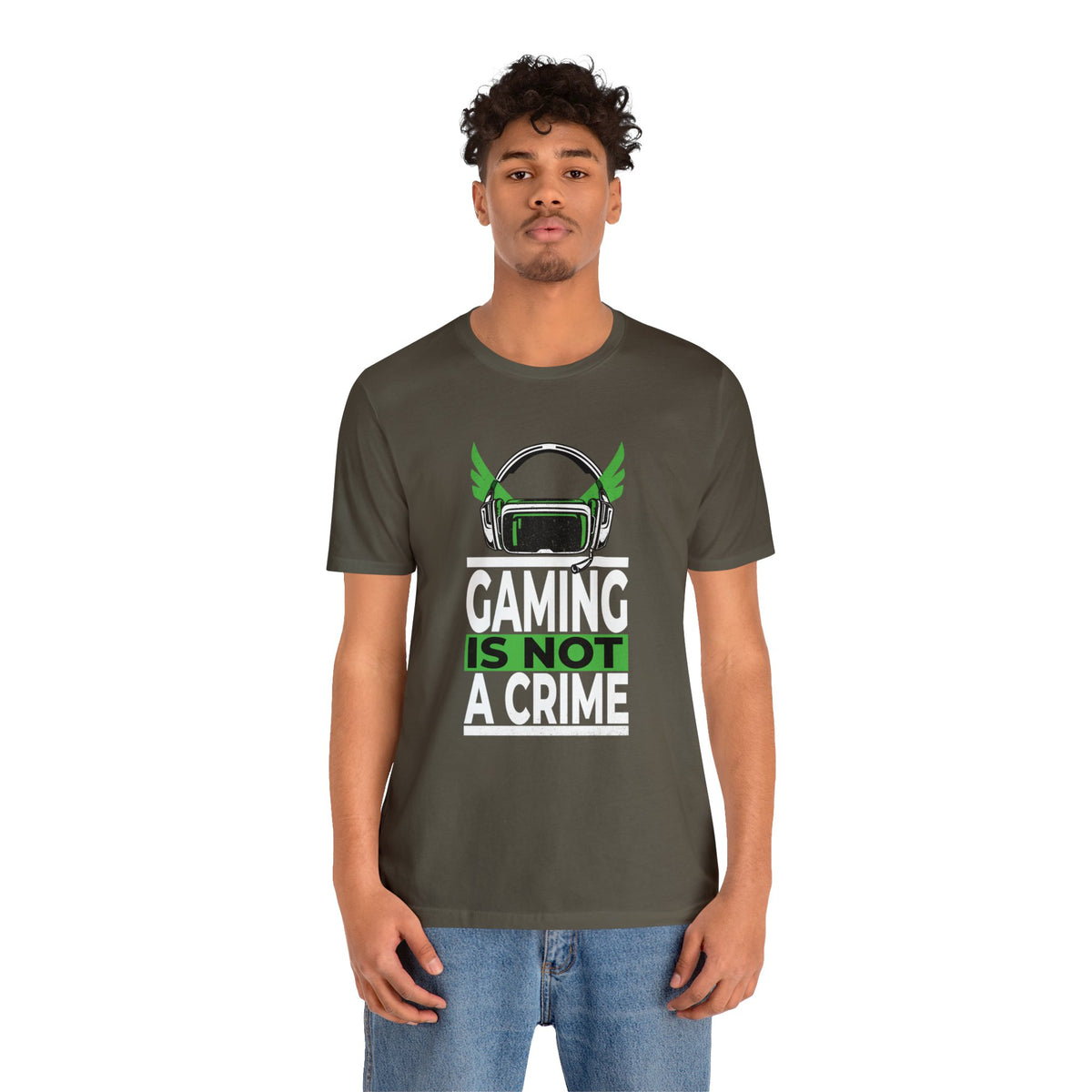 Not A Crime Unisex Jersey Short Sleeve Tee