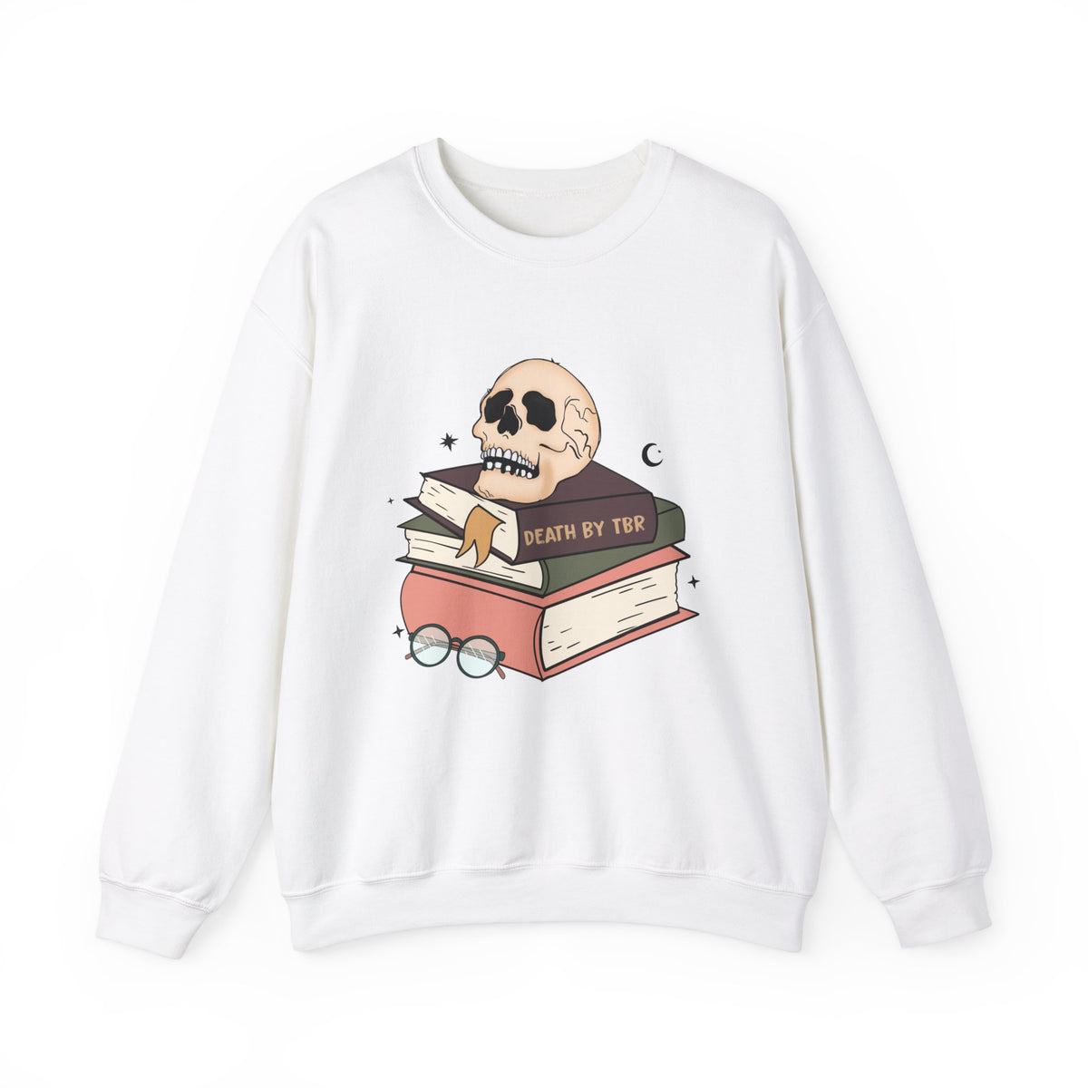 Death By TBR Unisex Heavy Blend™ Crewneck Sweatshirt