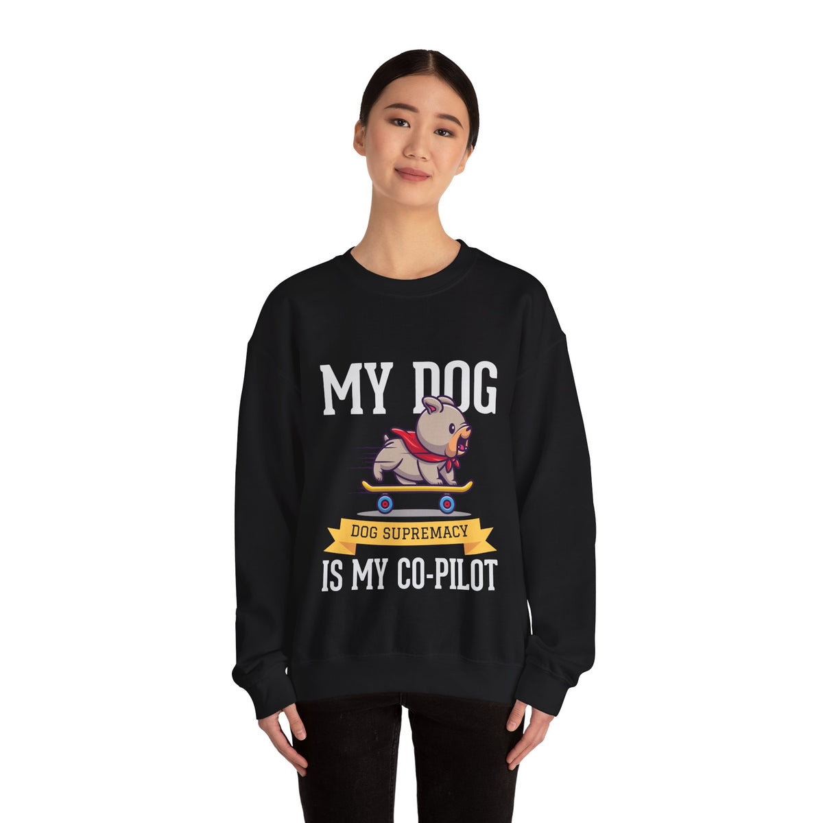 My Co-Pilot Heavy Blend™ Crewneck Sweatshirt