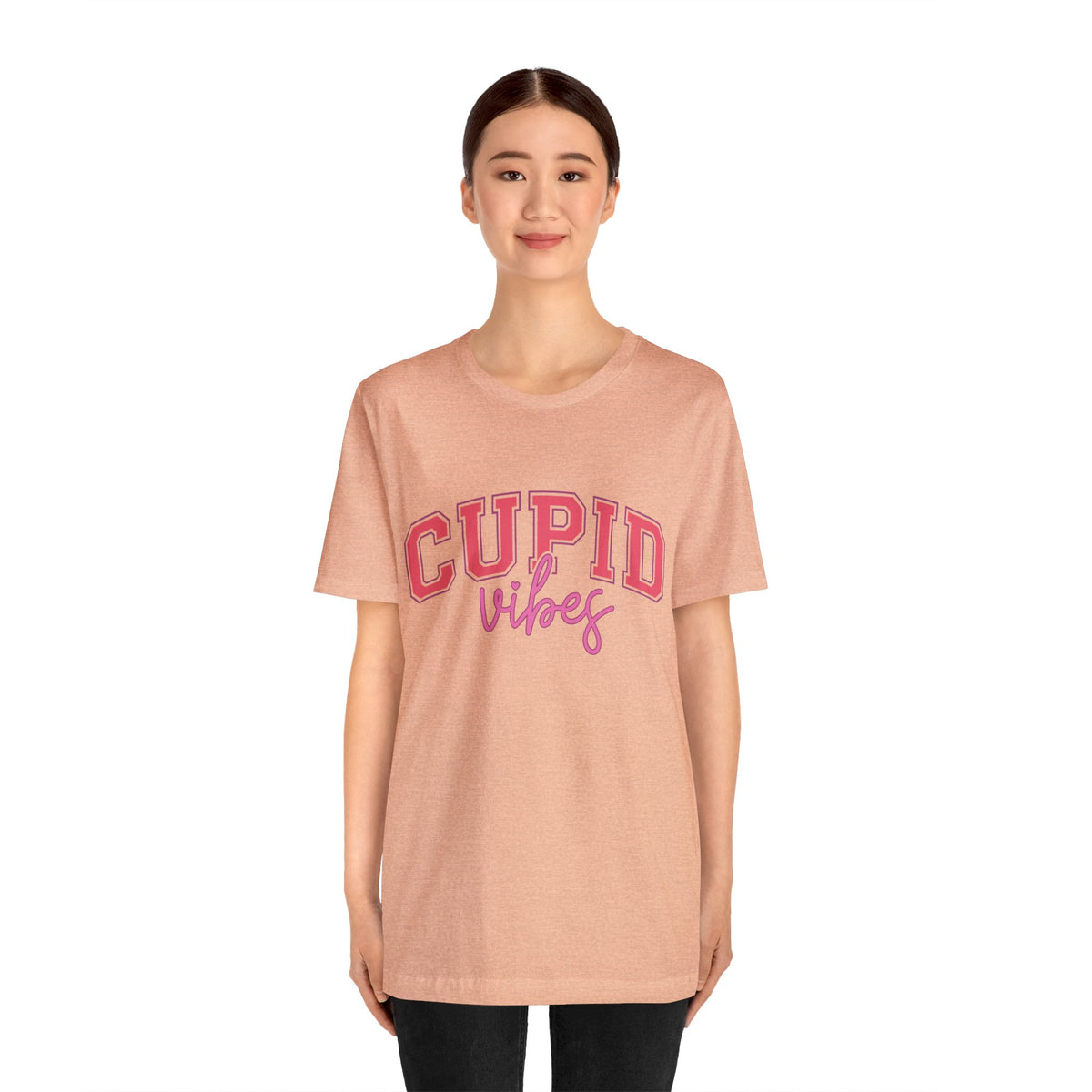 Cupid Vibes Unisex Jersey Short Sleeve Tee