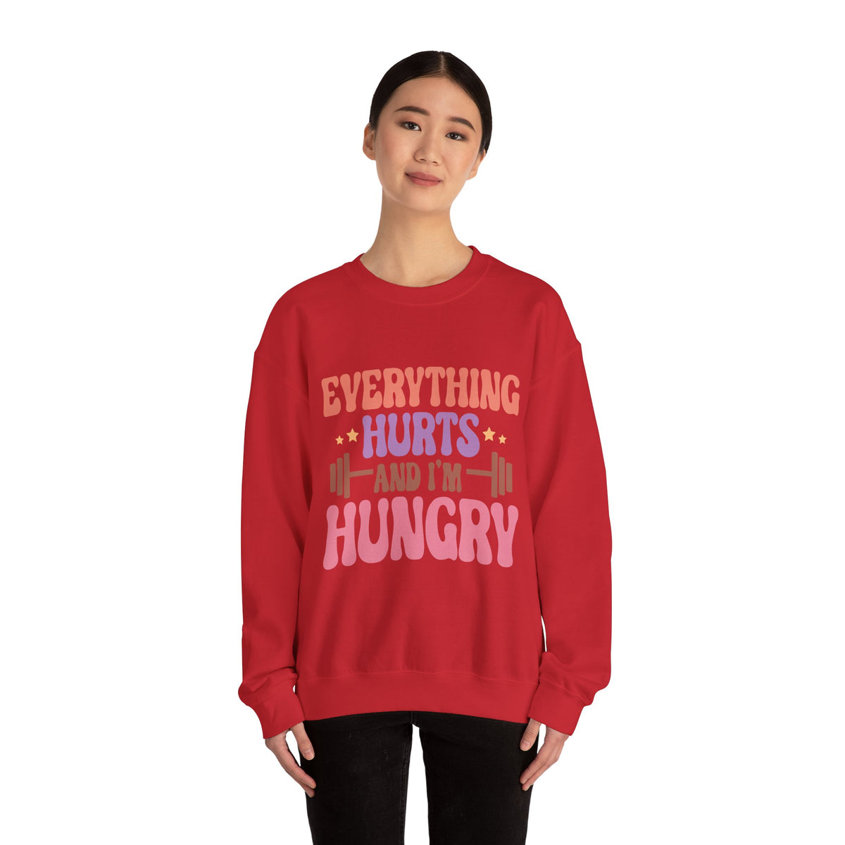 Everything Hurts Unisex Heavy Blend™ Crewneck Sweatshirt