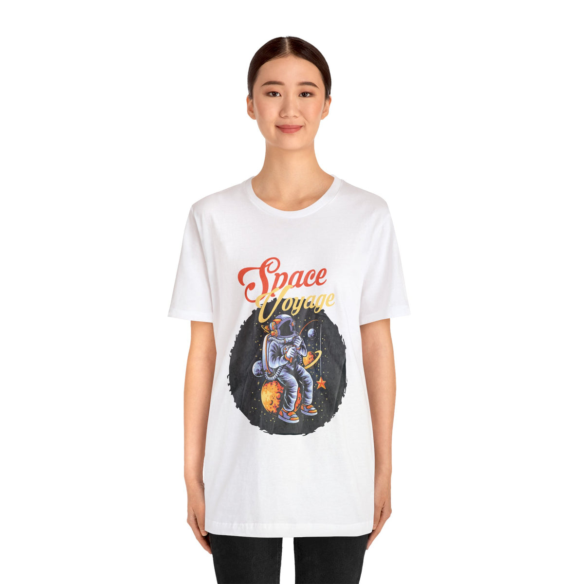 Space Voyage Unisex Jersey Short Sleeve Tee