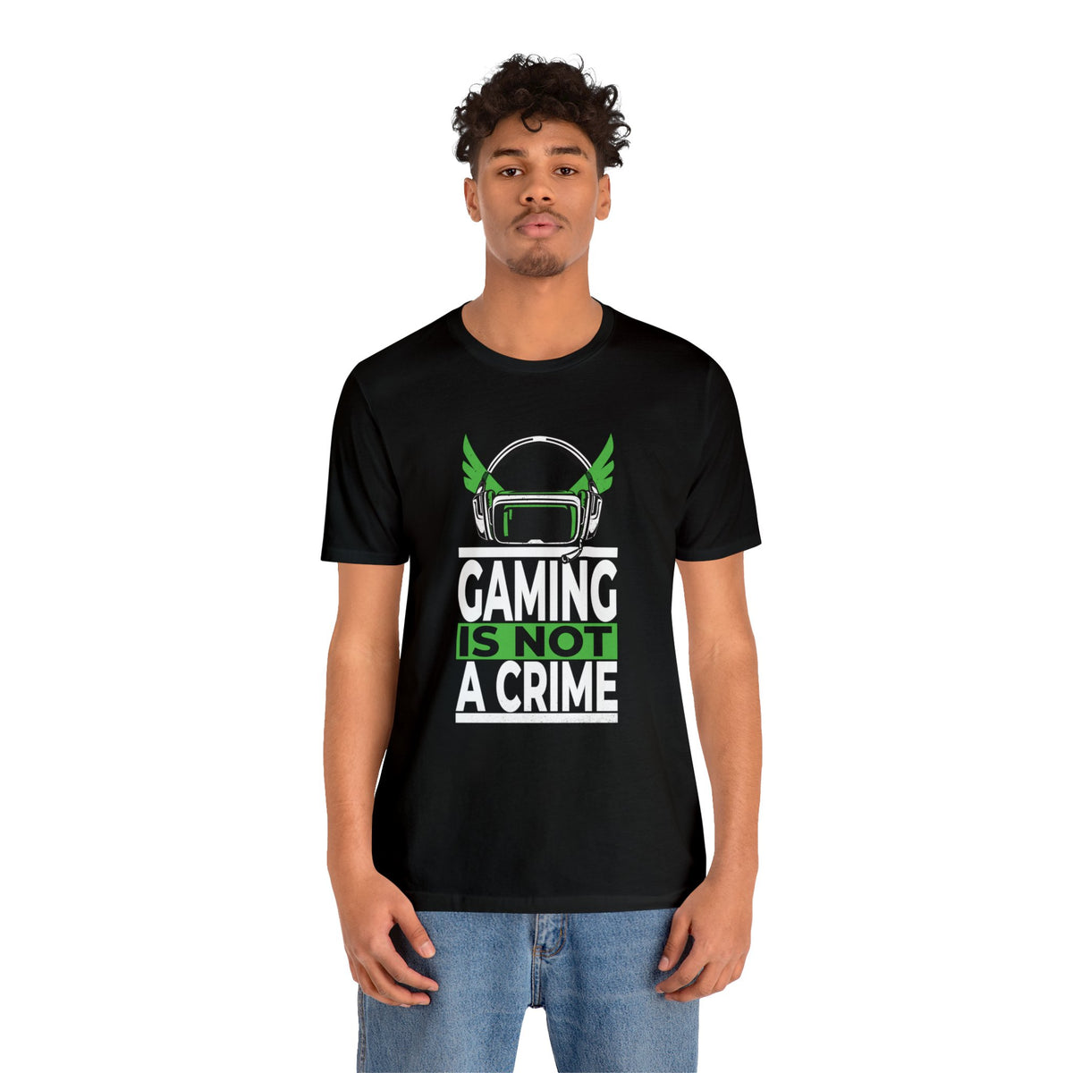 Not A Crime Unisex Jersey Short Sleeve Tee