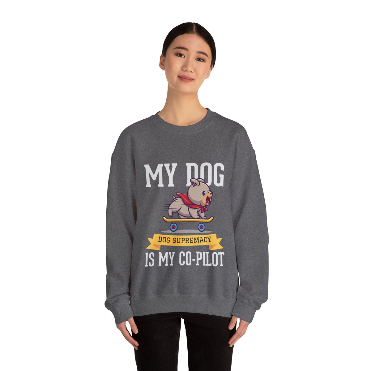 My Co-Pilot Heavy Blend™ Crewneck Sweatshirt