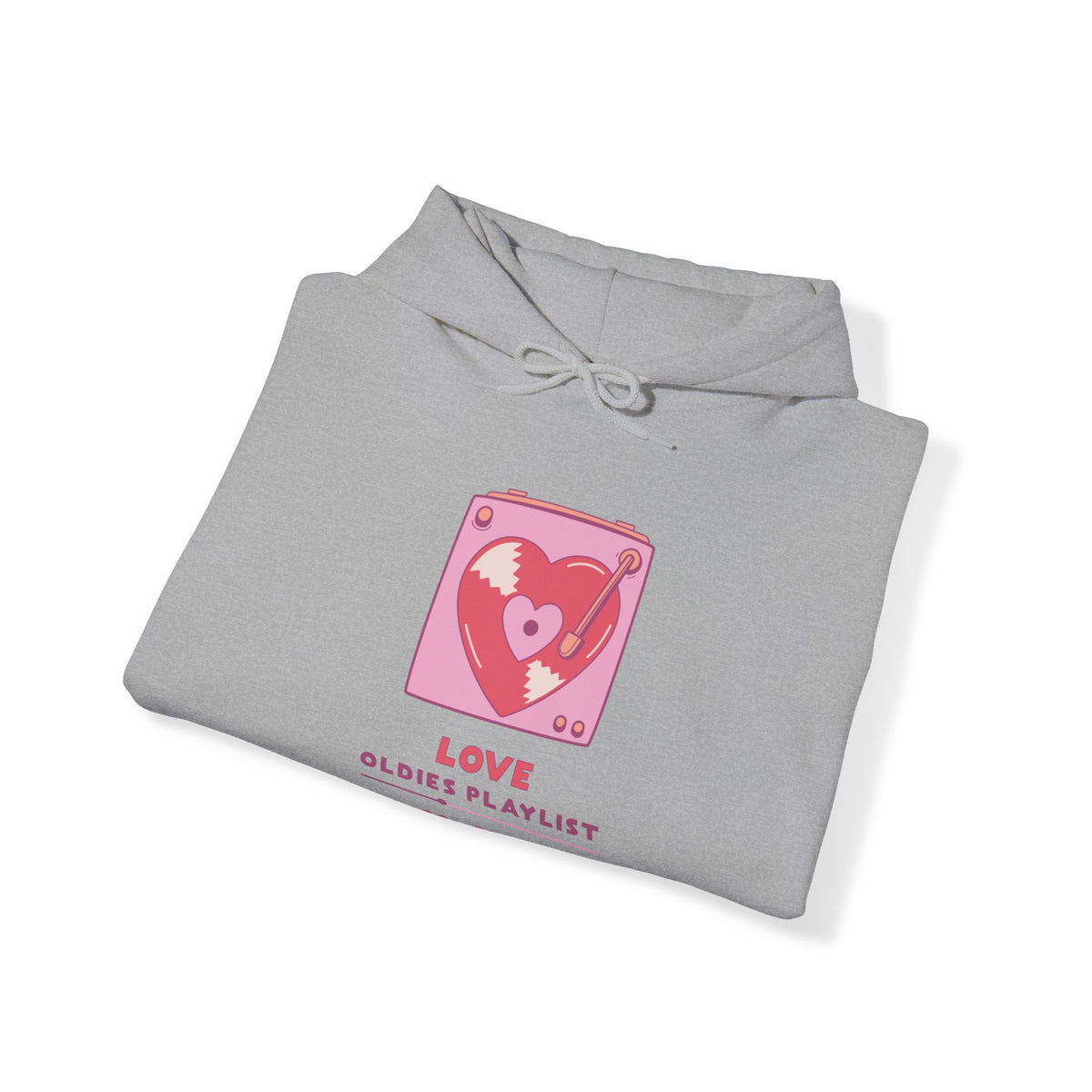 Love Oldies Unisex Hooded Sweatshirt