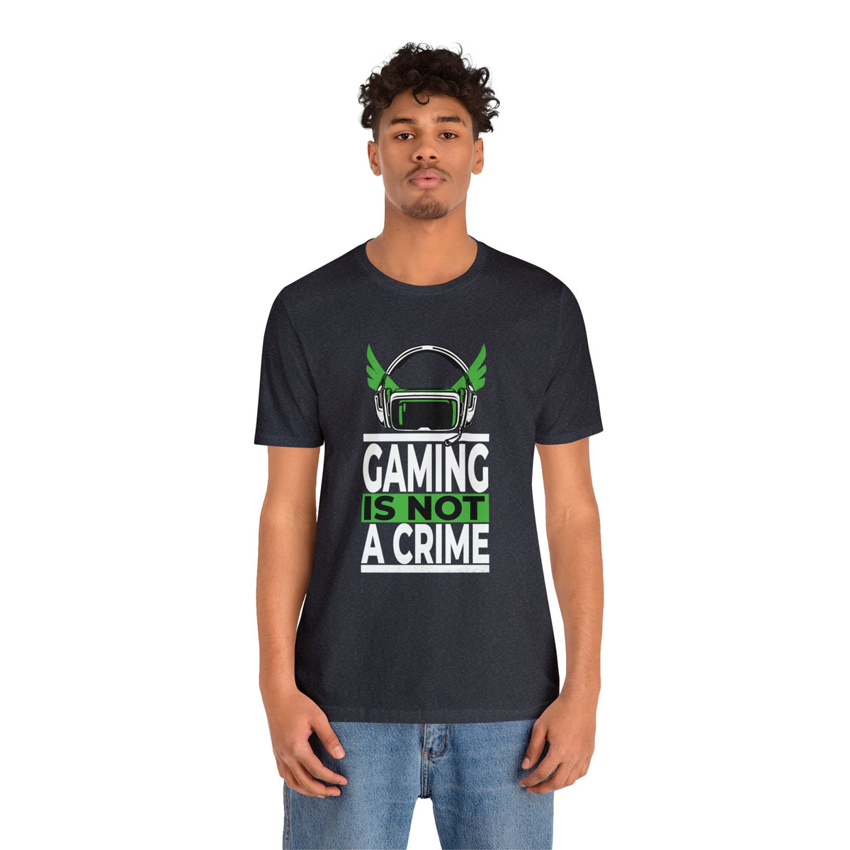 Not A Crime Unisex Jersey Short Sleeve Tee