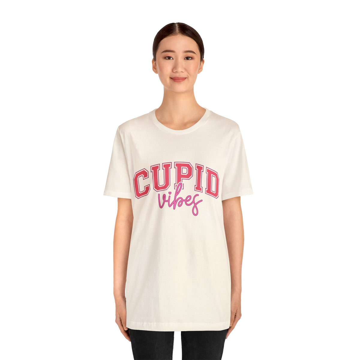 Cupid Vibes Unisex Jersey Short Sleeve Tee