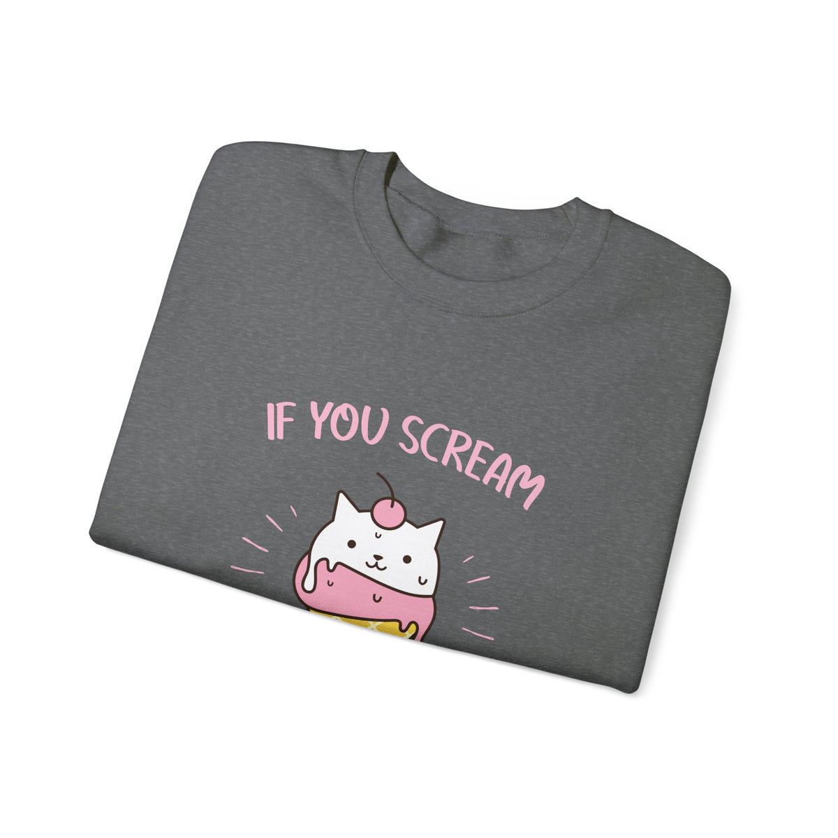 I Meow Heavy Blend™ Crewneck Sweatshirt