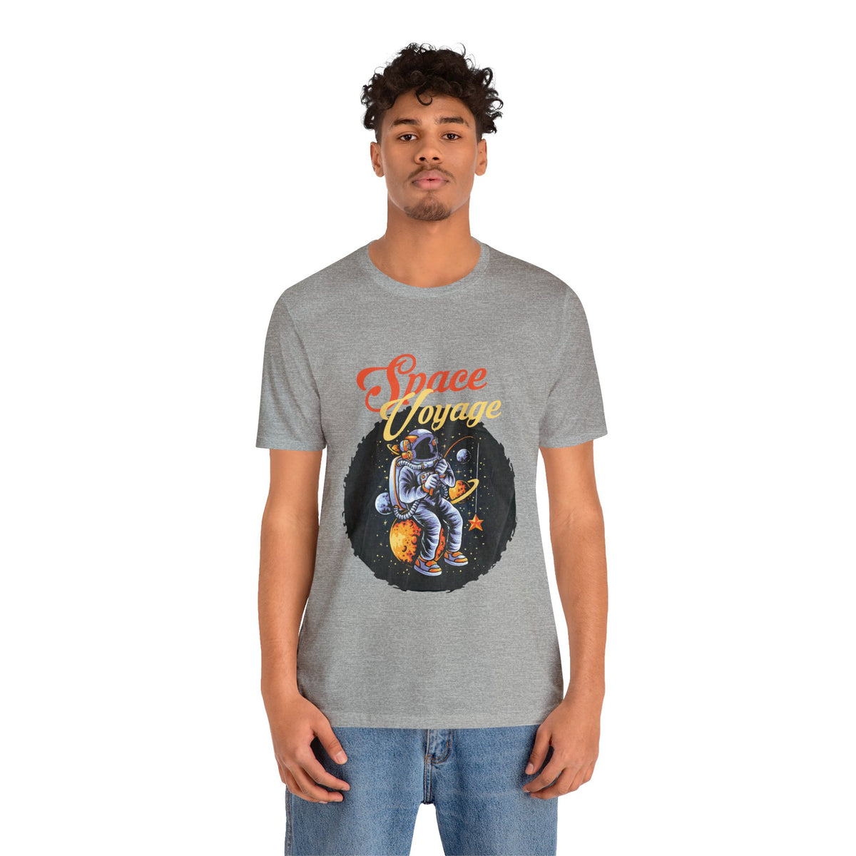 Space Voyage Unisex Jersey Short Sleeve Tee