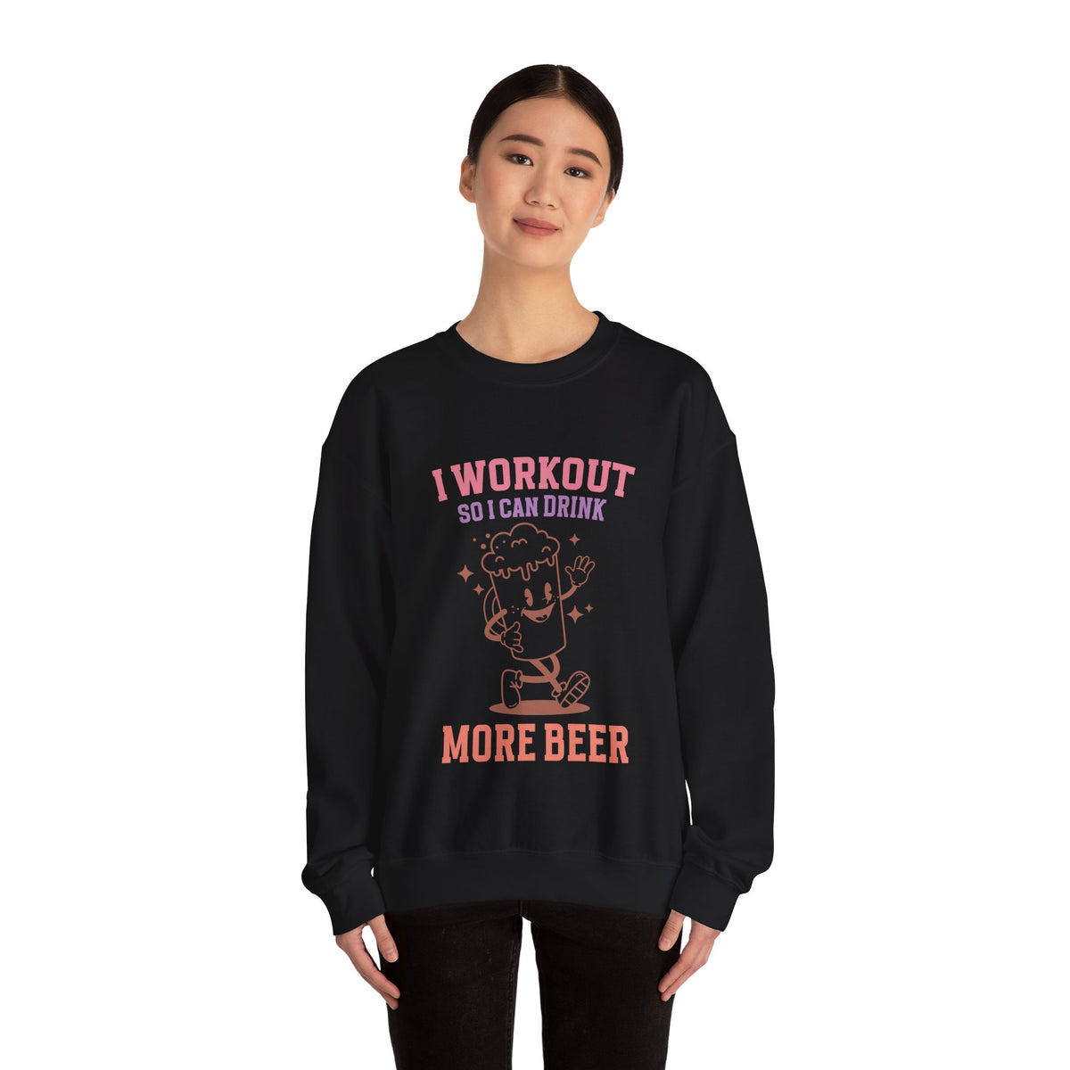 I Workout Unisex Heavy Blend™ Crewneck Sweatshirt