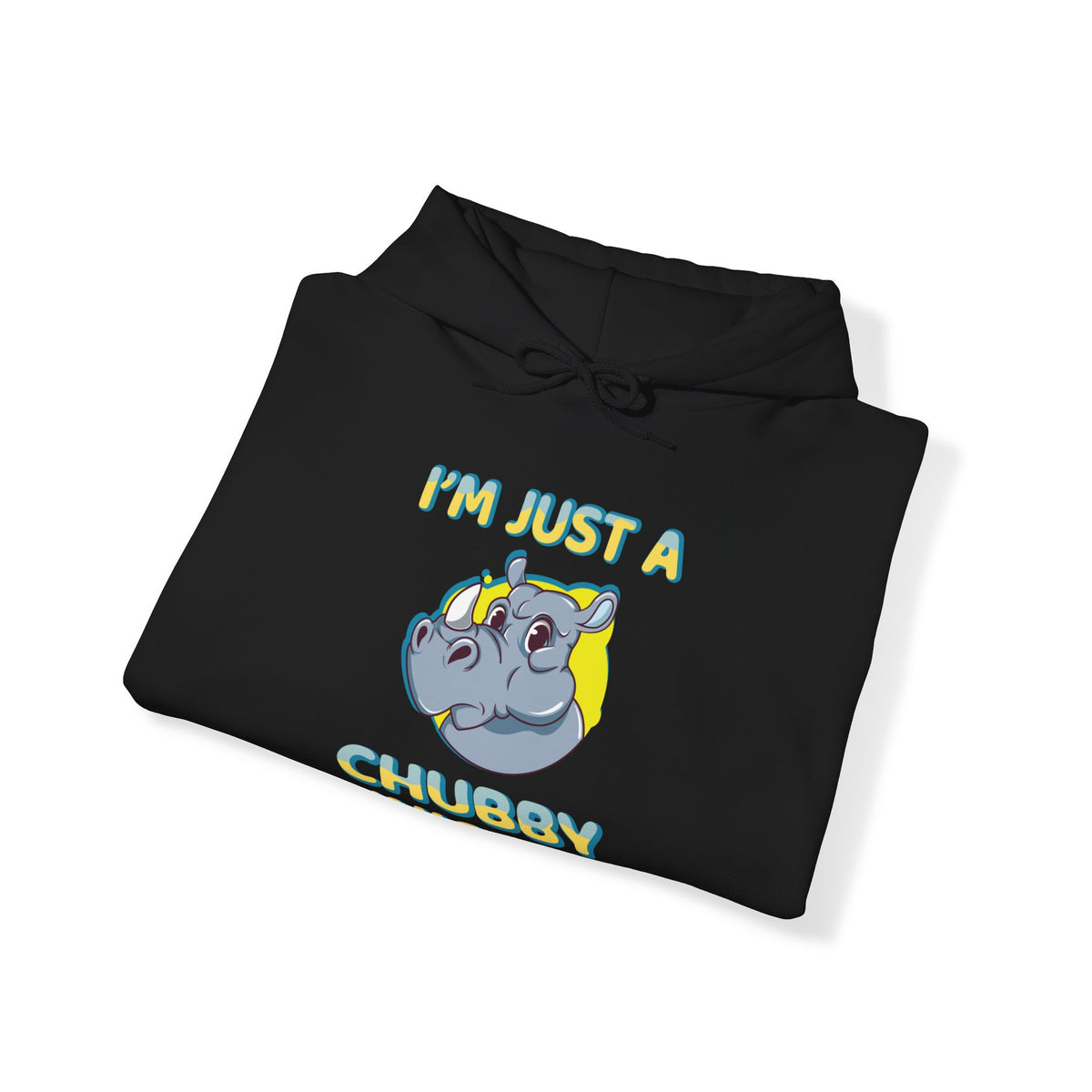 Chubby Unicorn Unisex Hooded Sweatshirt