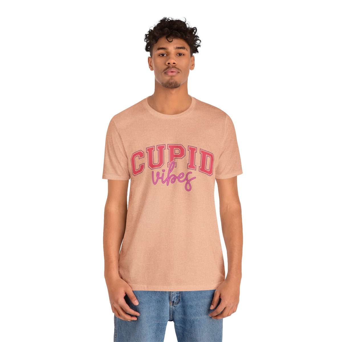 Cupid Vibes Unisex Jersey Short Sleeve Tee