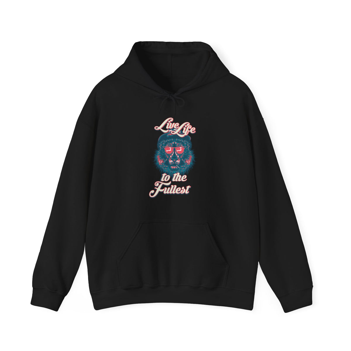 Live Life Unisex Hooded Sweatshirt