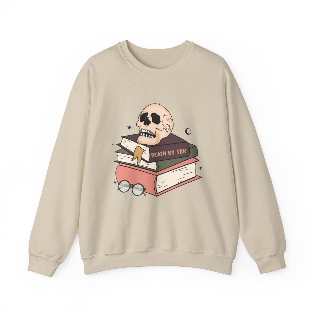 Death By TBR Unisex Heavy Blend™ Crewneck Sweatshirt