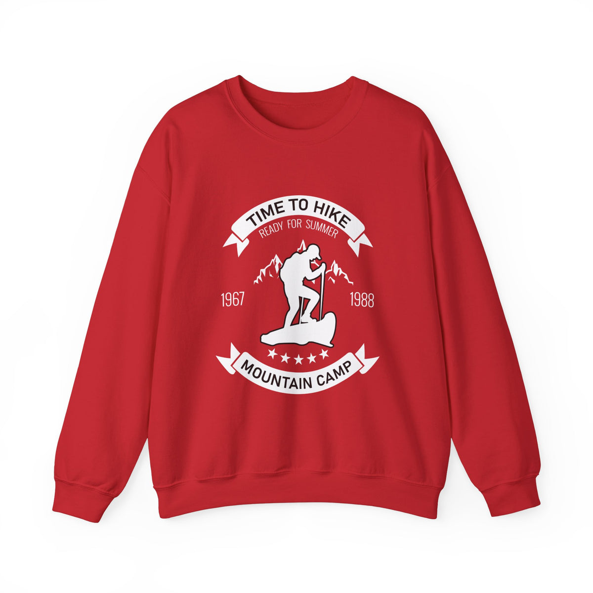 Time To Camp Heavy Blend™ Crewneck Sweatshirt