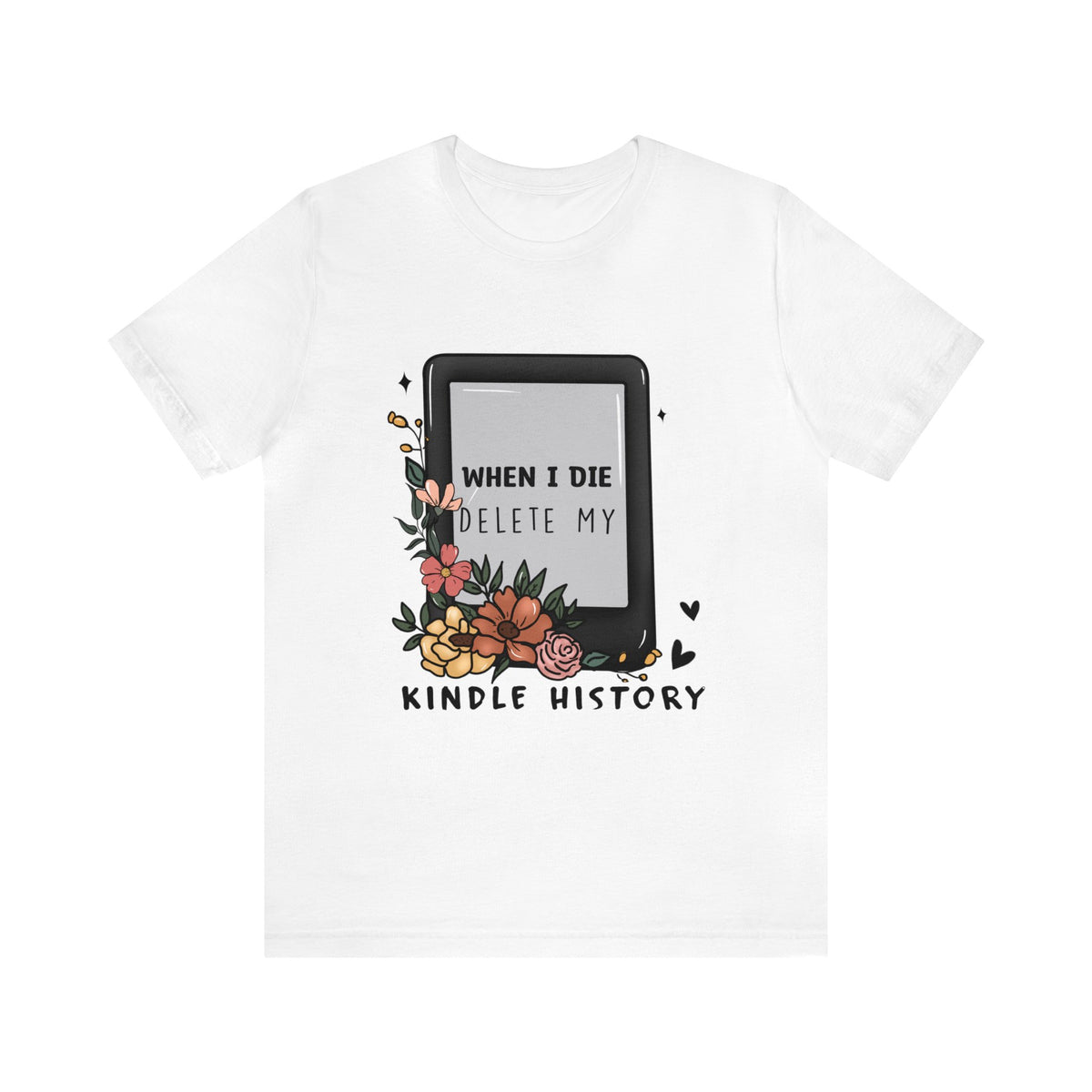 Kindle History Unisex Jersey Short Sleeve Tee