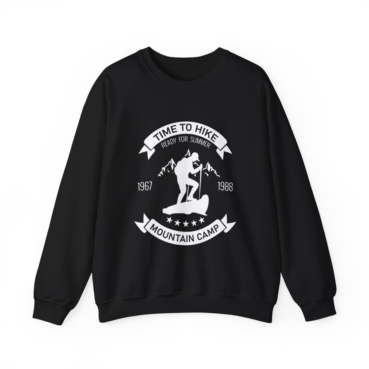 Time To Camp Heavy Blend™ Crewneck Sweatshirt