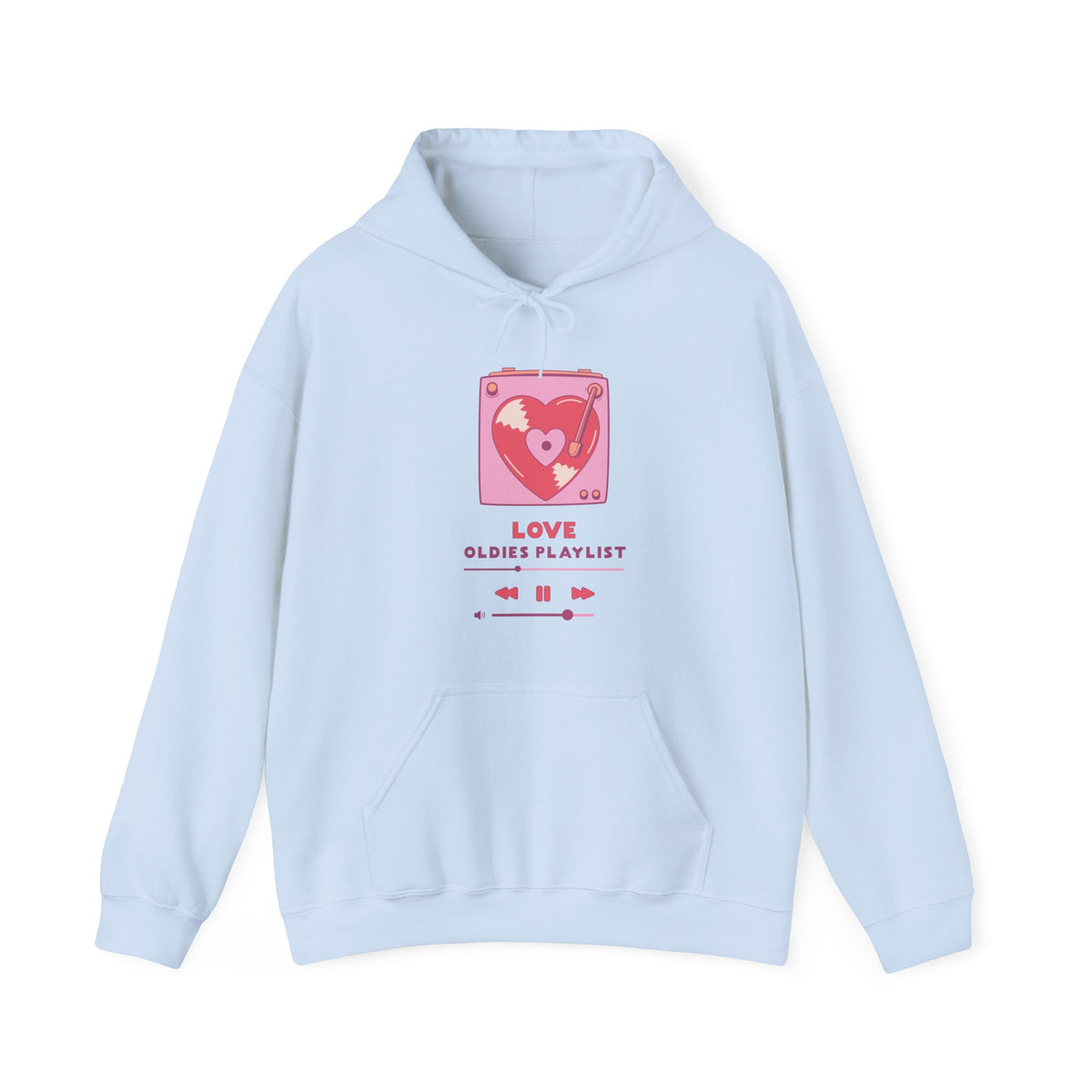 Love Oldies Unisex Hooded Sweatshirt