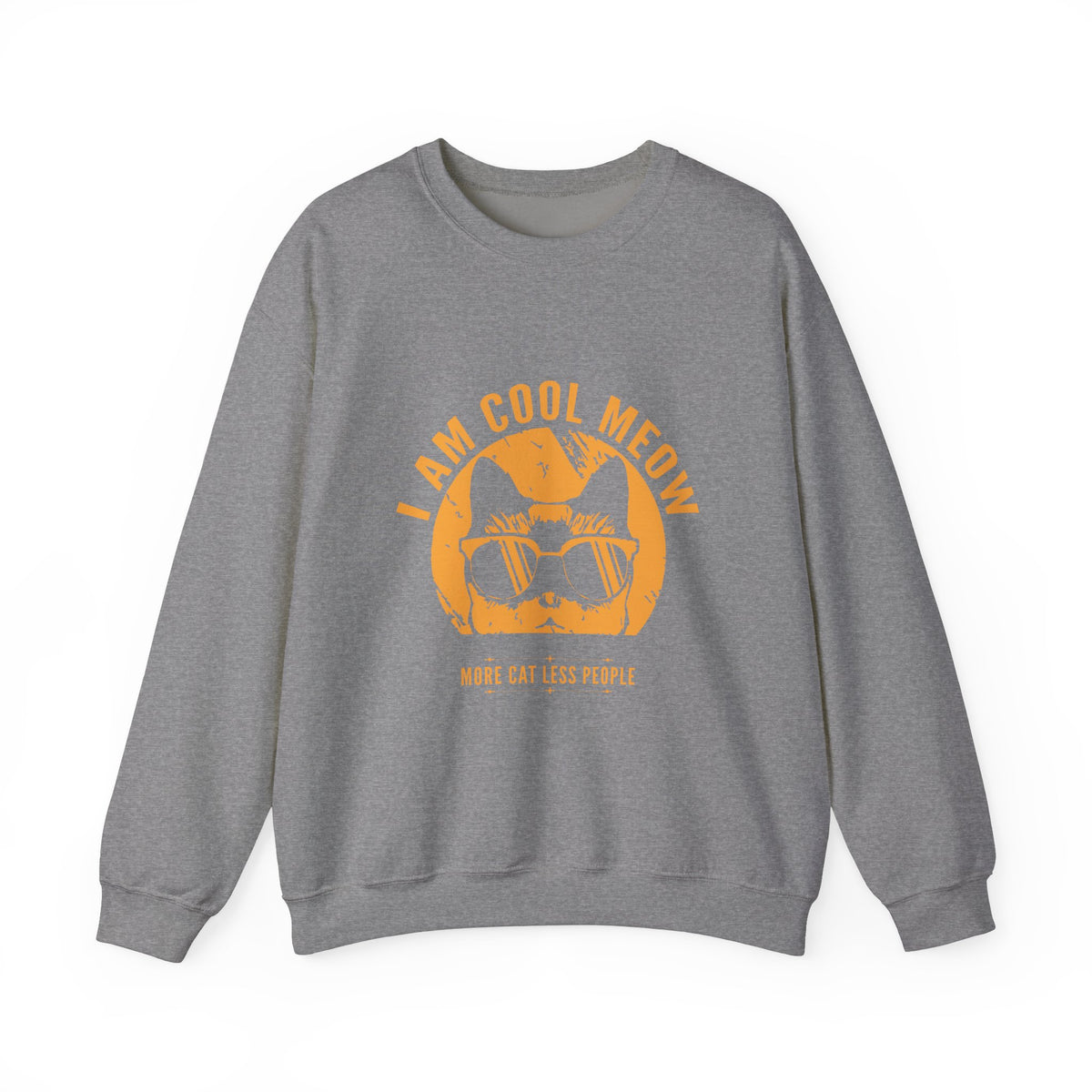 Cool Meow Heavy Blend™ Crewneck Sweatshirt