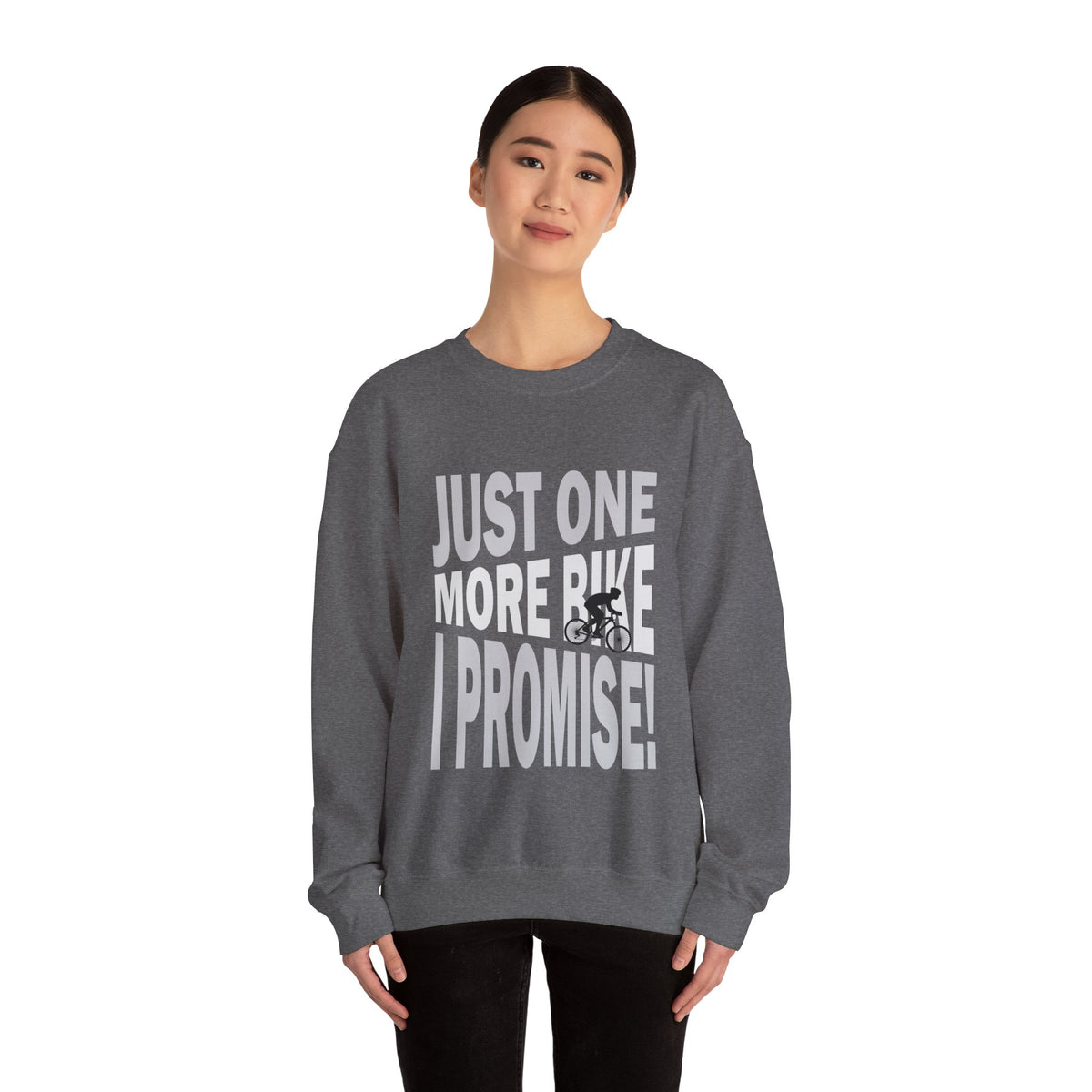 Just One More Bike Heavy Blend™ Crewneck Sweatshirt