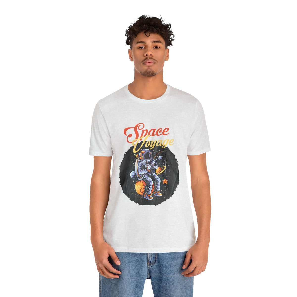 Space Voyage Unisex Jersey Short Sleeve Tee