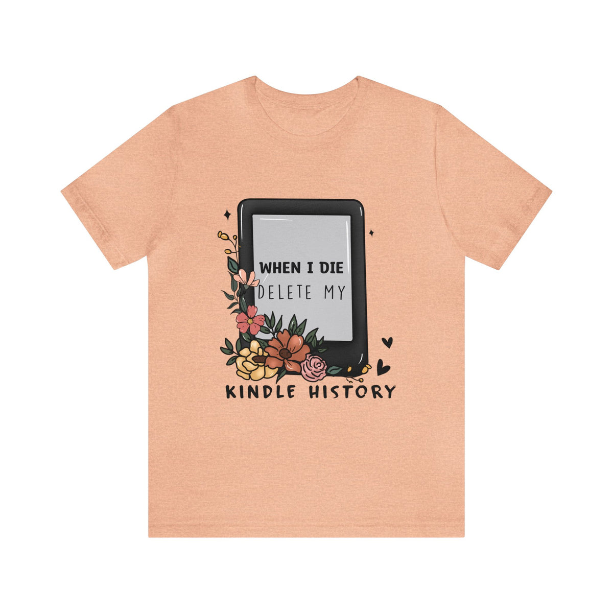 Kindle History Unisex Jersey Short Sleeve Tee